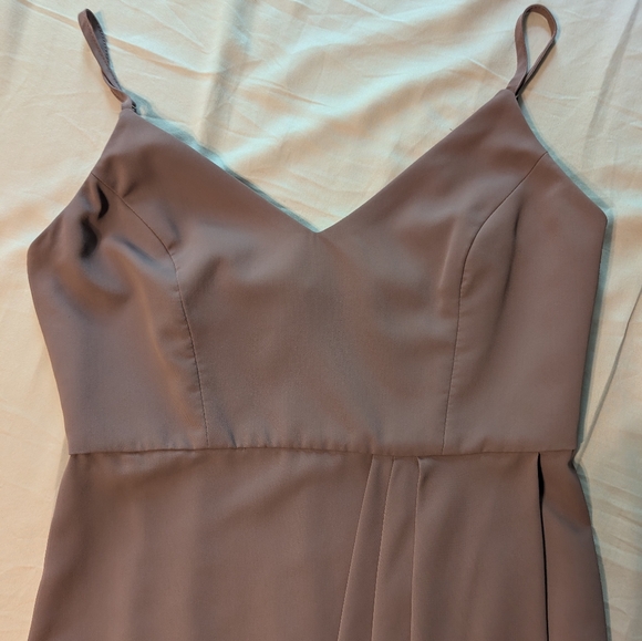 Lulu's Mauve High- Low Midi Dress - Picture 5 of 14